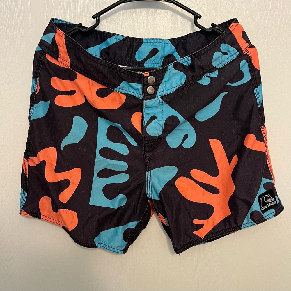 Retro Quiksilver Swim Trunks